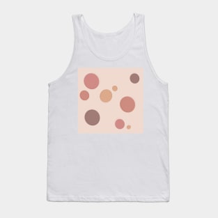 Colorful Circles Pattern Design Tank Top